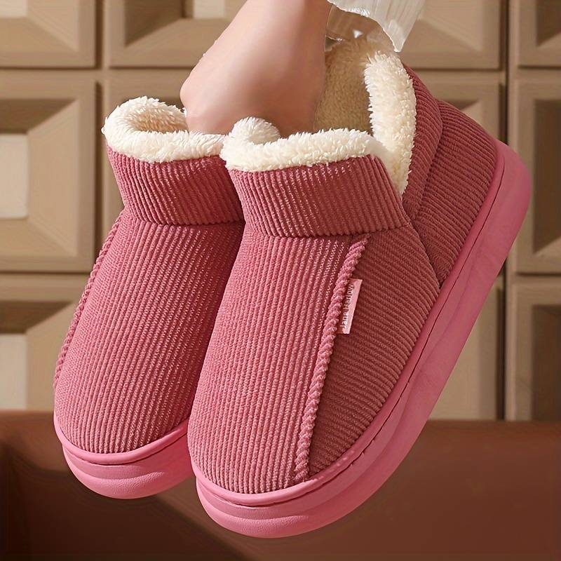 Chaussons d'intérieur confortables pour femmes : polaire douce, antidérapants, durables