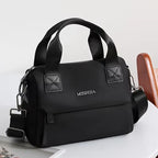 Sac bandoulière en nylon pour femme, grande capacité, multi compartiments